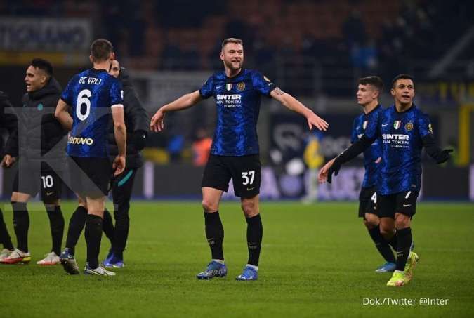Klasemen Liga Italia sementara: Inter Milan rebut puncak dari AC Milan, Napoli loyo