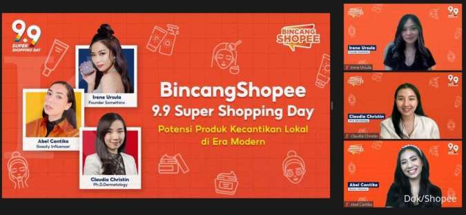 Bincangshopee 9.9 Super Shopping Day Bagikan Sembilan Langkah Perawatan Kulit Menggunakan Produk Kecantikan Lokal