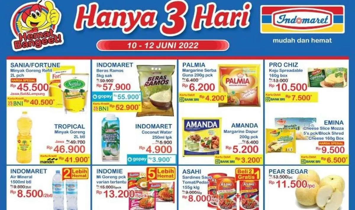 Promo JSM Indomaret 10-12 Juni 2022 untuk Produk Kebutuhan Sehari-Hari Anda