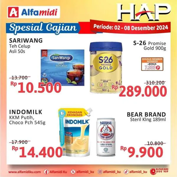 Promo Alfamidi Hemat Satu Pekan Periode 2-8 Desember 2024