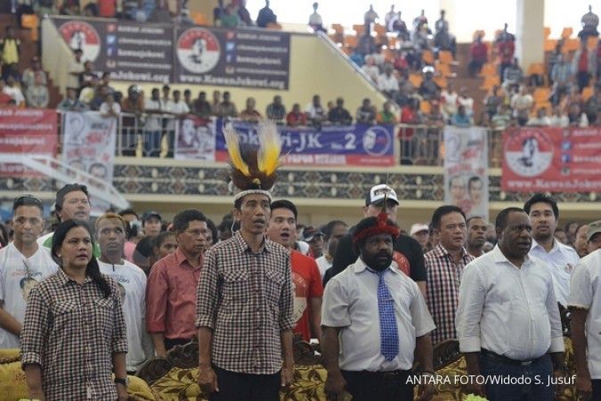 Presiden Jokowi janji bangun rel kereta di Papua