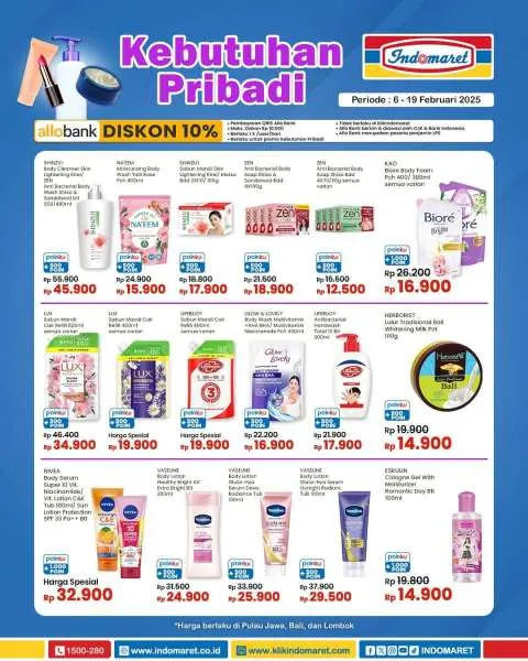 Promo Indomaret Super Hemat Periode 6-19 Februari 2025