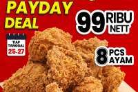 Hari Terakhir Promo CFC Payday Deal, Dapatkan 8 Ayam Goreng Cuma Rp 99K