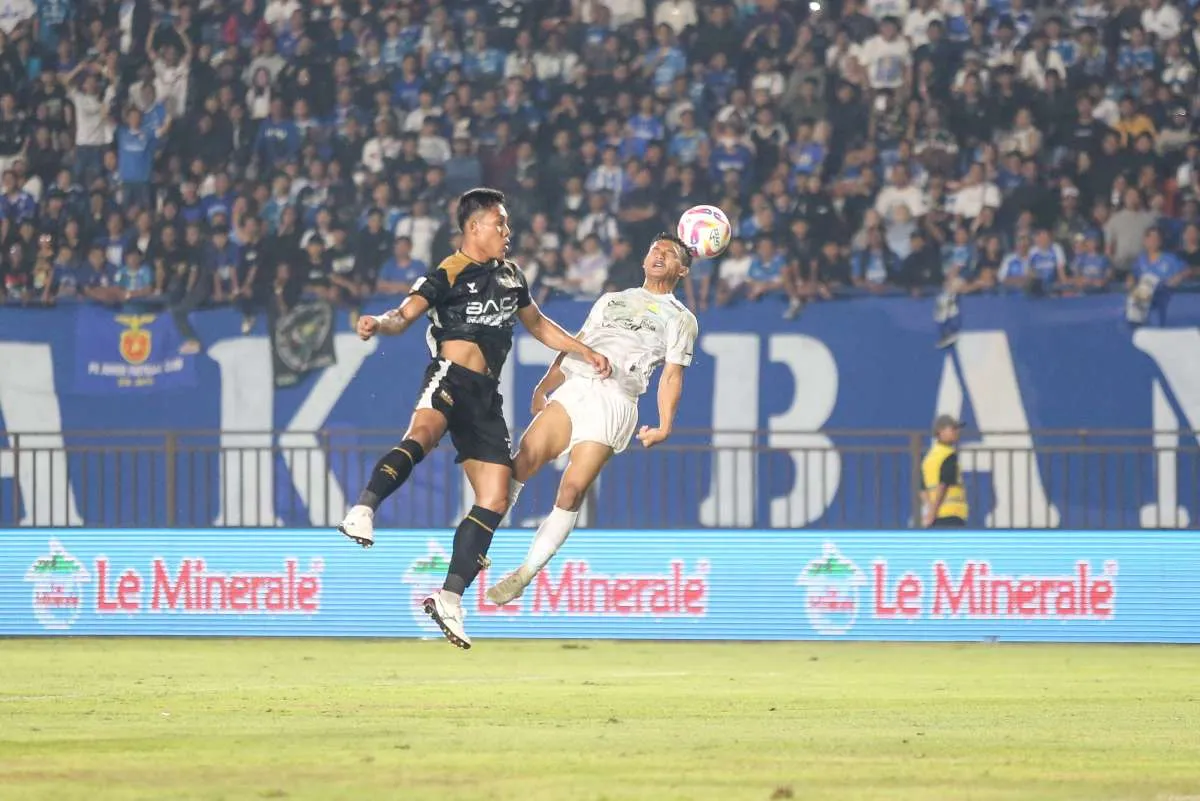 Persib Bandung vs Dewa United Imbang 1-1 di Piala Presiden 2025