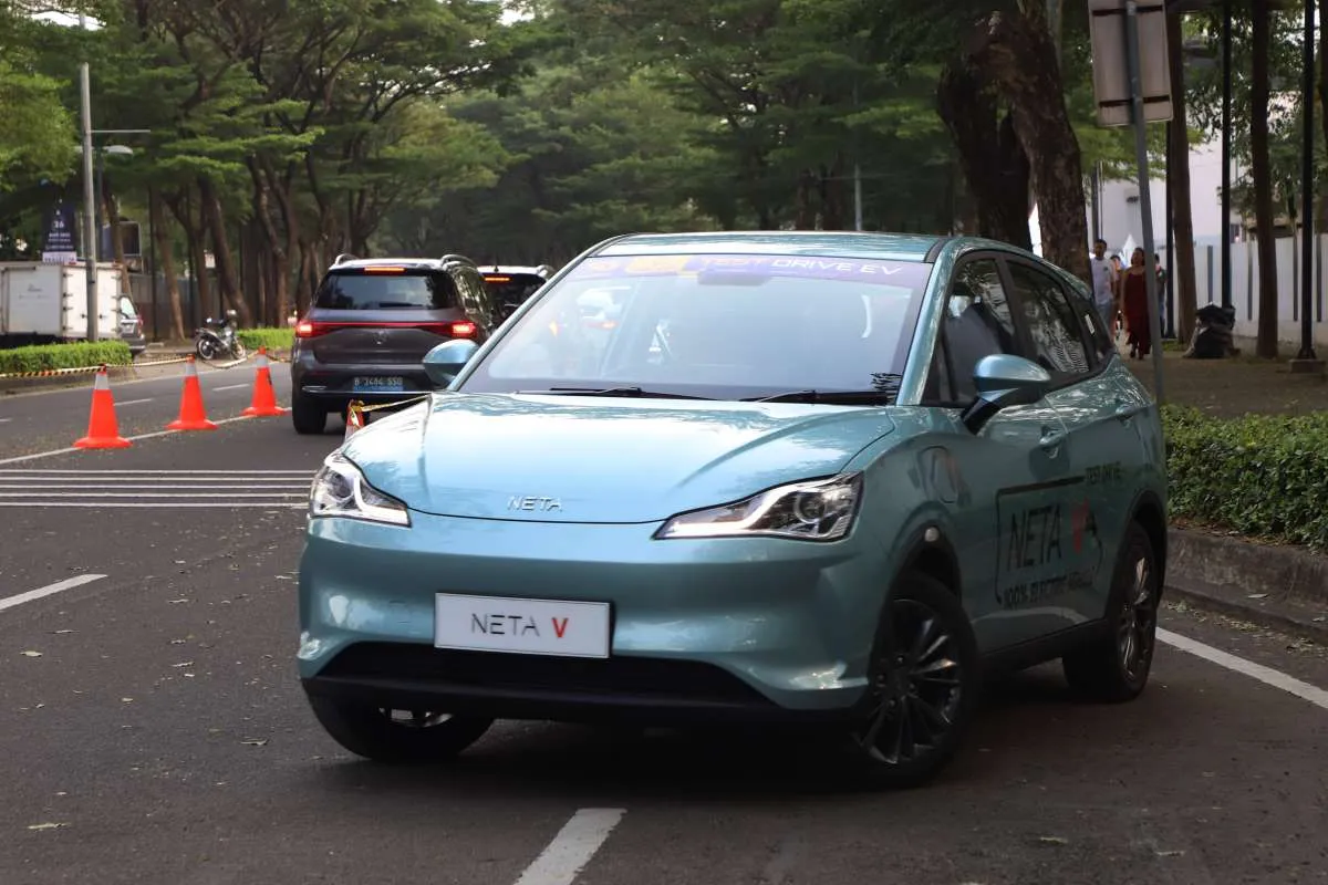 Neta Auto Indonesia Mulai Produksi Perdana Mobil Listrik di Indonesia