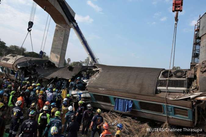 Proyek Kereta Cepat Thailand Berujung Tragedi, 25 Penumpang Tewas