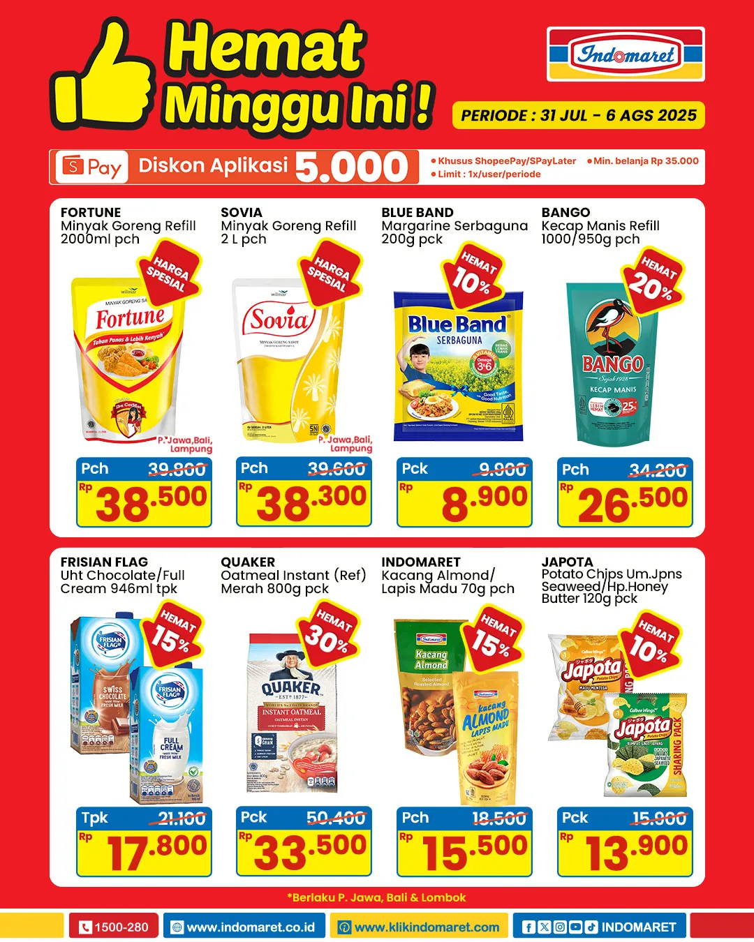 Promo Indomaret 31 Juli-6 Agustus 2025