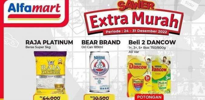 Harga Promo Alfamart Hari Ini 26 Desember 2022, Dapatkan Promo Ekstra Murah!