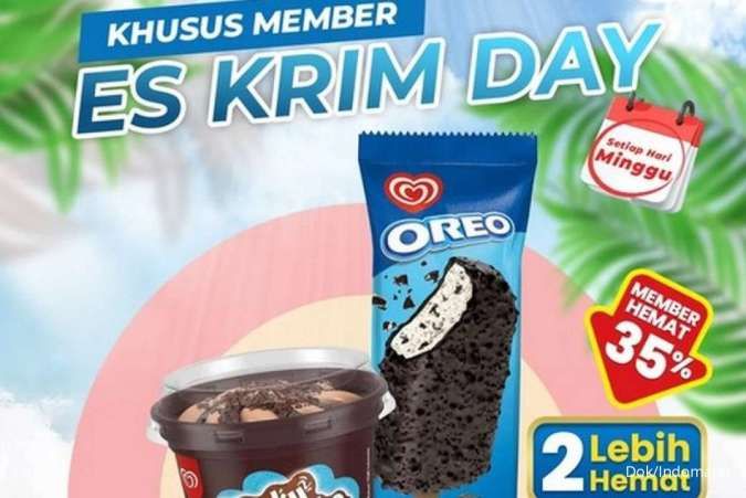 Promo Es Krim Hari Ini di Indomaret, Dapatkan Wall's Oreo Hemat 35%!