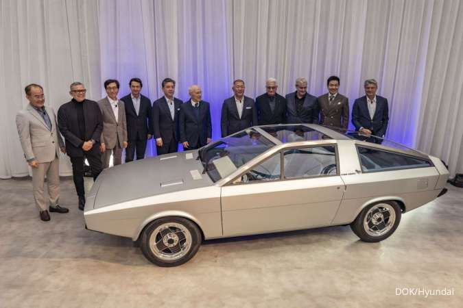 Hyundai Membangun Kembali Mobil Konsep Pony Coupe 1974