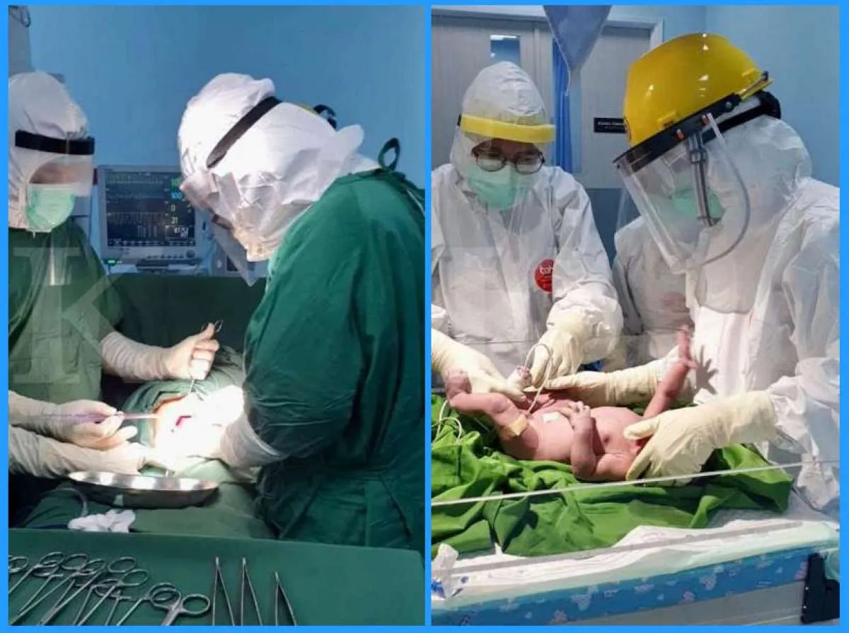 Selamat! Pasien positif Covid-19 melahirkan bayi di RS Siloam Kelapa Dua