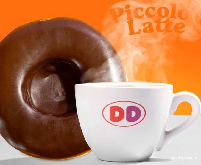 Promo Dunkin' Donuts! 1 Piccolo Latte dan Donat Cuma Rp 35 Ribu 