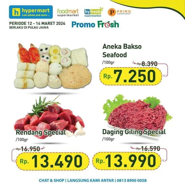 Promo Hypermart Hyper Diskon Weekday Periode 12-14 Maret 2024