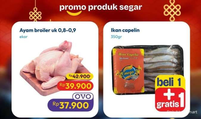 Promo JSM Hypermart 23-26 Januari 2026, Aneka Ikan Diskon 50% & Beli 1 Gratis 1