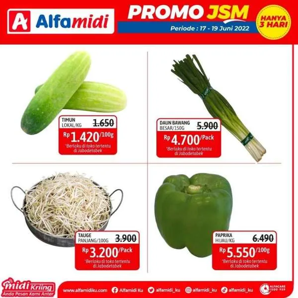 Promo JSM Alfamidi Periode 17-19 Juni 2022