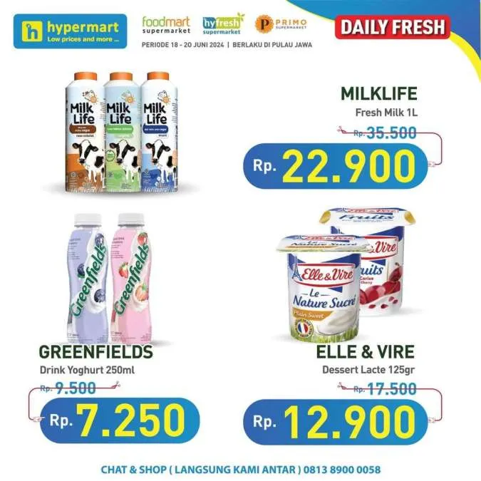 Promo Hypermart Hyper Diskon Weekday Periode 18-20 Juni 2024