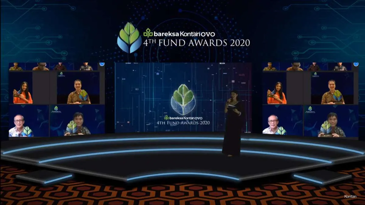 Penghargaan reksadana terbaik Bareksa-Kontan-OVO 4th Fund Awards kembali digelar