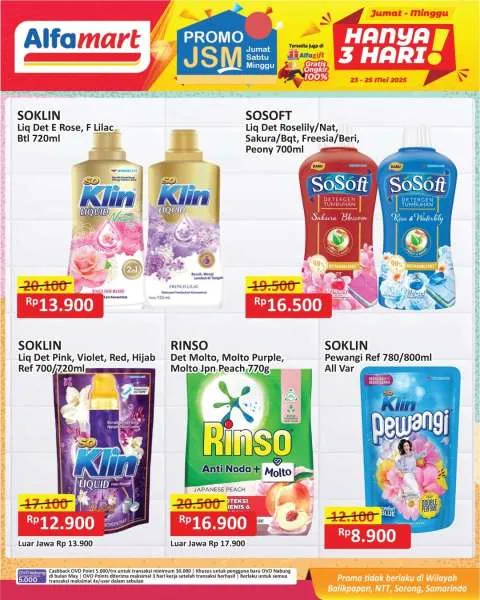Promo JSM Alfamart 23-25 Mei 2025