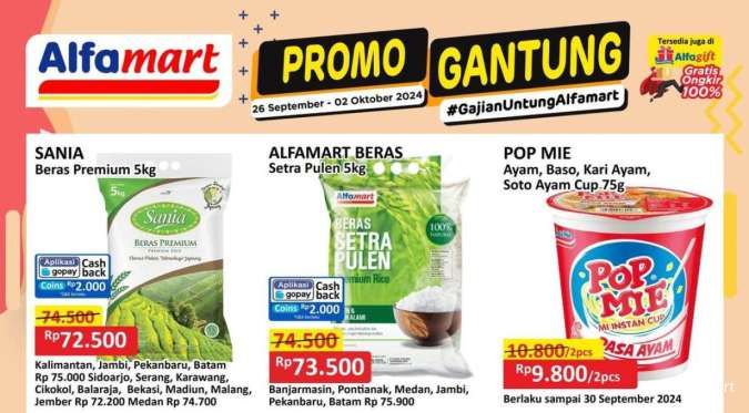 Promo Alfamart Gantung sampai 2 Oktober 2024, Aneka Produk Body Care Harga Spesial