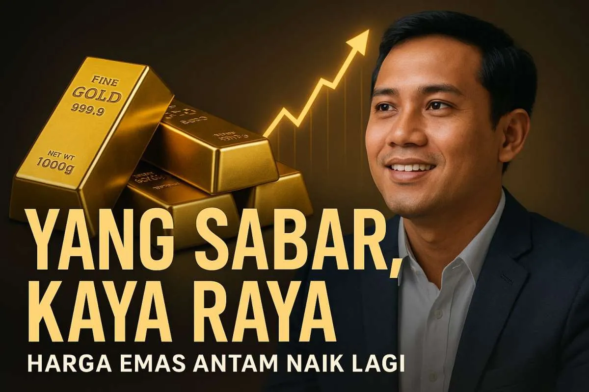 Grafik Harga Emas Antam Hari Ini (8 Oktober 2025), Naik atau Turun? 