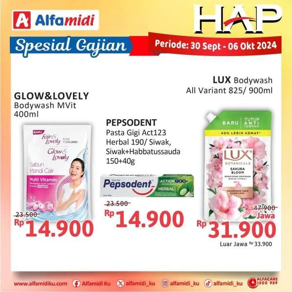 Promo Alfamidi Hemat Satu Pekan Periode 30 September-6 Oktpber 2024