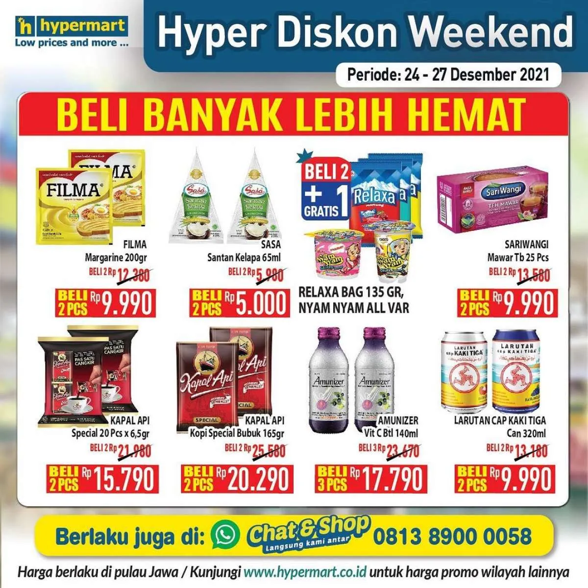 Manfaatkan Promo Hypermart (25/12) untuk Belanja Hemat di Akhir Pekan Ini