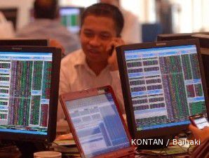 Setelah bergerak volatil, indeks menyerah dengan penurunan 0,18% di sesi I