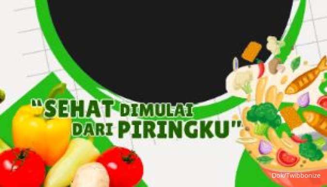 Kumpulan Twibbon Hari Gizi Nasional 2026: Sebar Pesan Gizi Nasional!