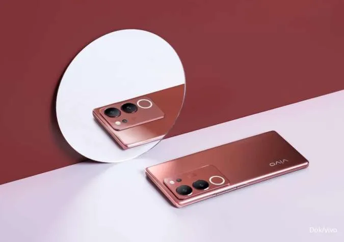 Si Merah yang Elegan dan Menawan, Ini Dia Smartphone Generasi Teranyar vivo V Series