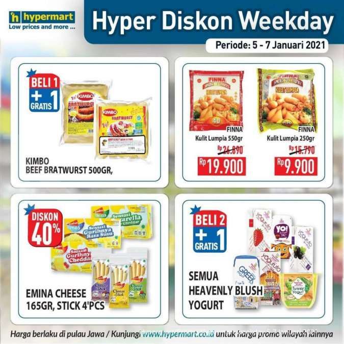 Promo Hypermart weekday 5-7 Januari 2021 