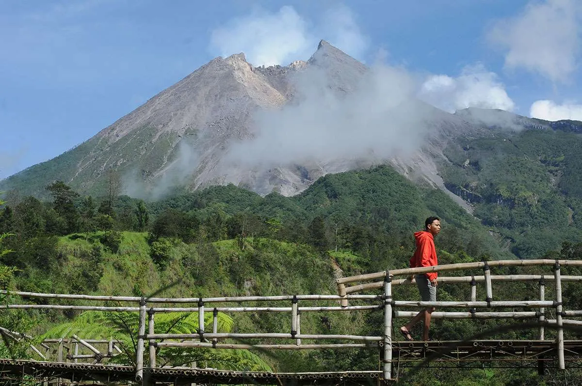 Ancaman Gunung Merapi meletus, masyarakat balik lagi ke pengungsian