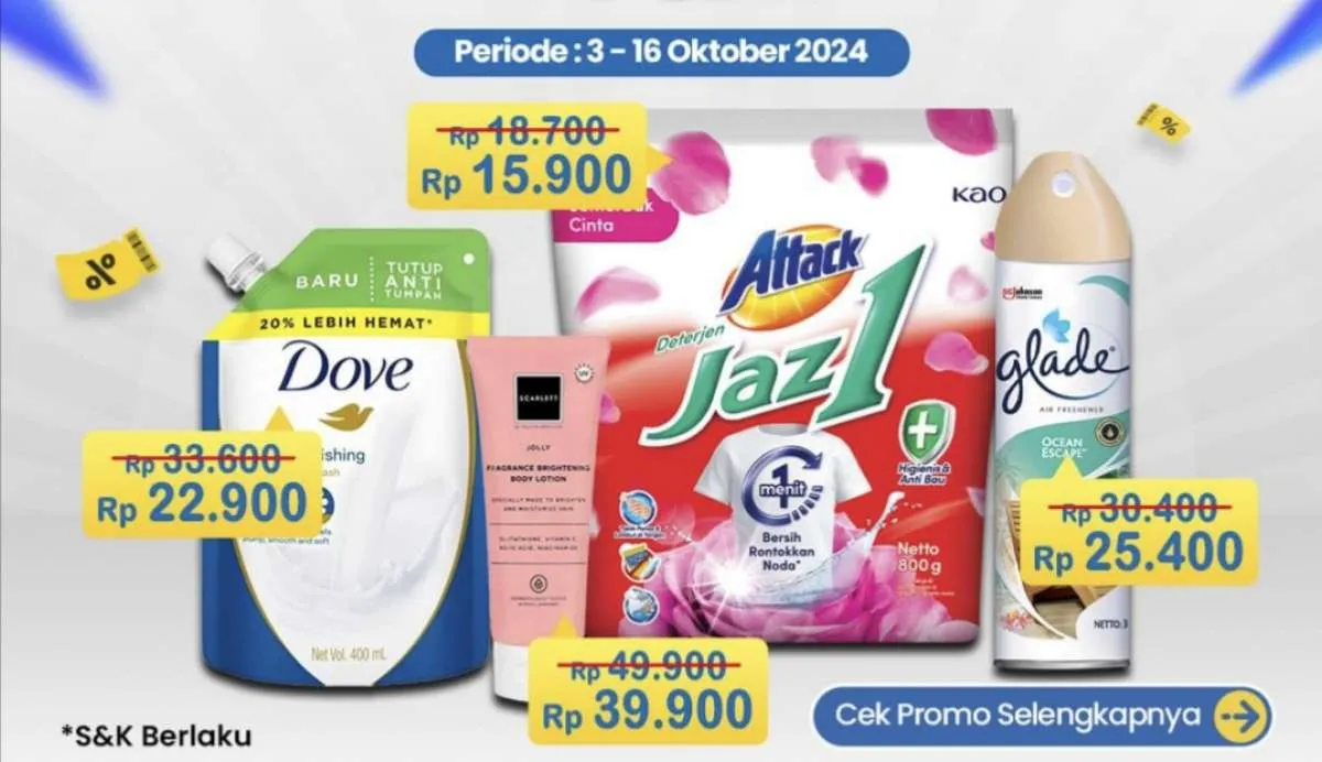 Katalog Promo Indomaret Super Hemat Periode 3-16 Oktober 2024