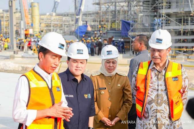 Progres Pembangunan Pabrik Smelter Freeport di Gresik Capai 72%, Ini Harapan Jokowi 