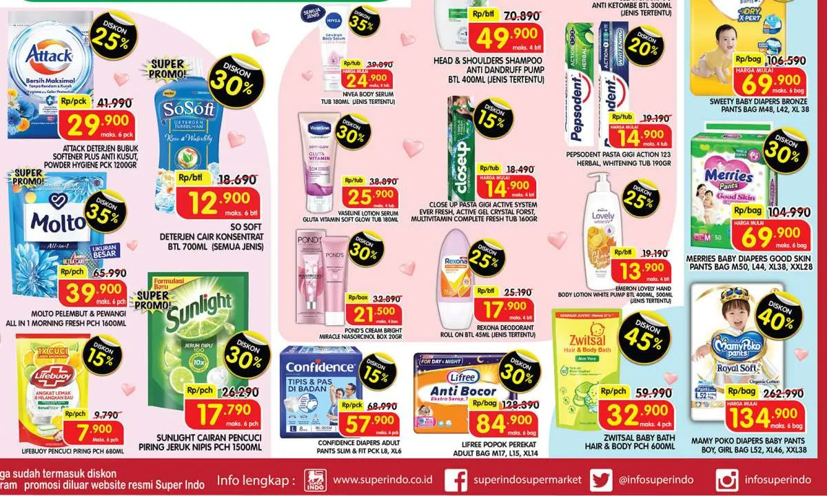 Promo JSM Superindo Weekend 16 Februari 2025, Mamy Poko Diskon 40% Berakhir Hari Ini 