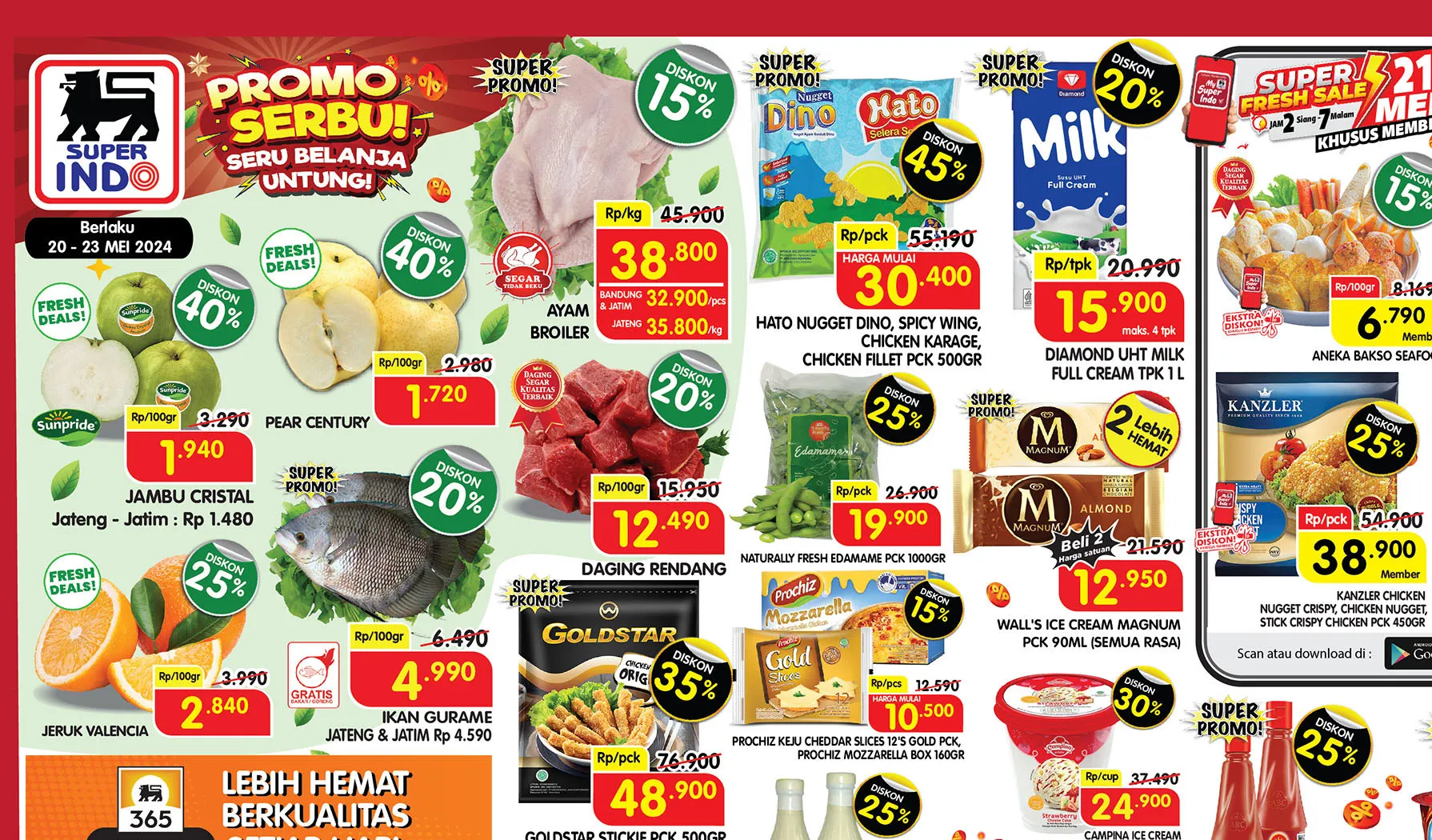 Katalog Promo Superindo Weekday Terbaru 20-23 Mei 2024