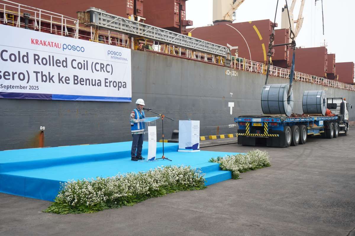 Krakatau Steel (KRAS) Menempa Penjualan Ekspor