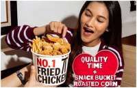 Promo KFC Snack Bucket Roasted Corn Super Lengkap, Isi 5 Menu Mulai Rp 66.000-an