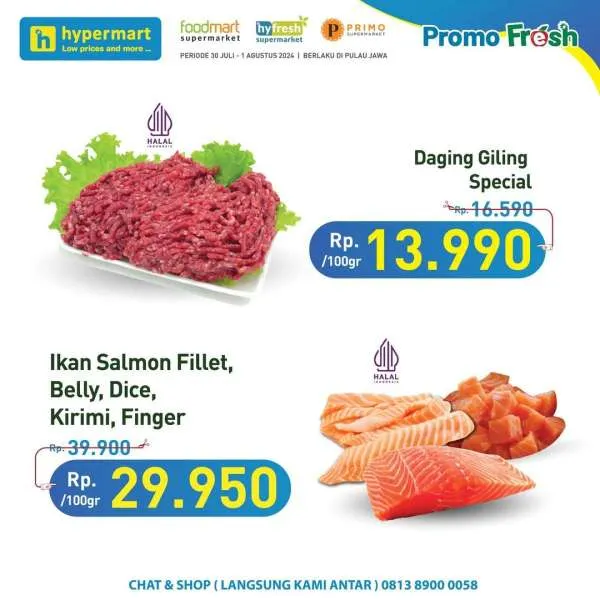 Promo Hypermart Hyper Diskon Weekday Periode 30 Juli-1 Agustus 2024