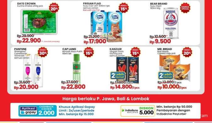 Promo Indomaret Weekend Awal Maret 2025, Harga Berlaku di Pulau Jawa-Bali dan Lombok