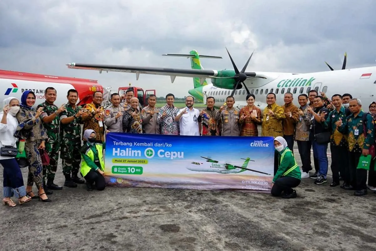 Citilink Operasikan Kembali Penerbangan Rute Halim Perdanakusuma – Cepu 