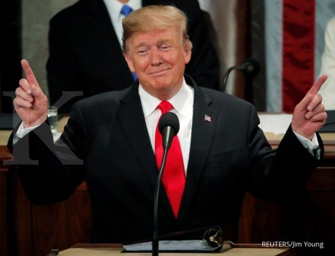 Trump singgung sejumlah kebijakan luar negeri dalam pidatonya