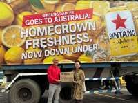 Genjot Ekspor, Multi Bintang (MLBI) Kirim 6 Kontainer BINTANG Radler ke Australia