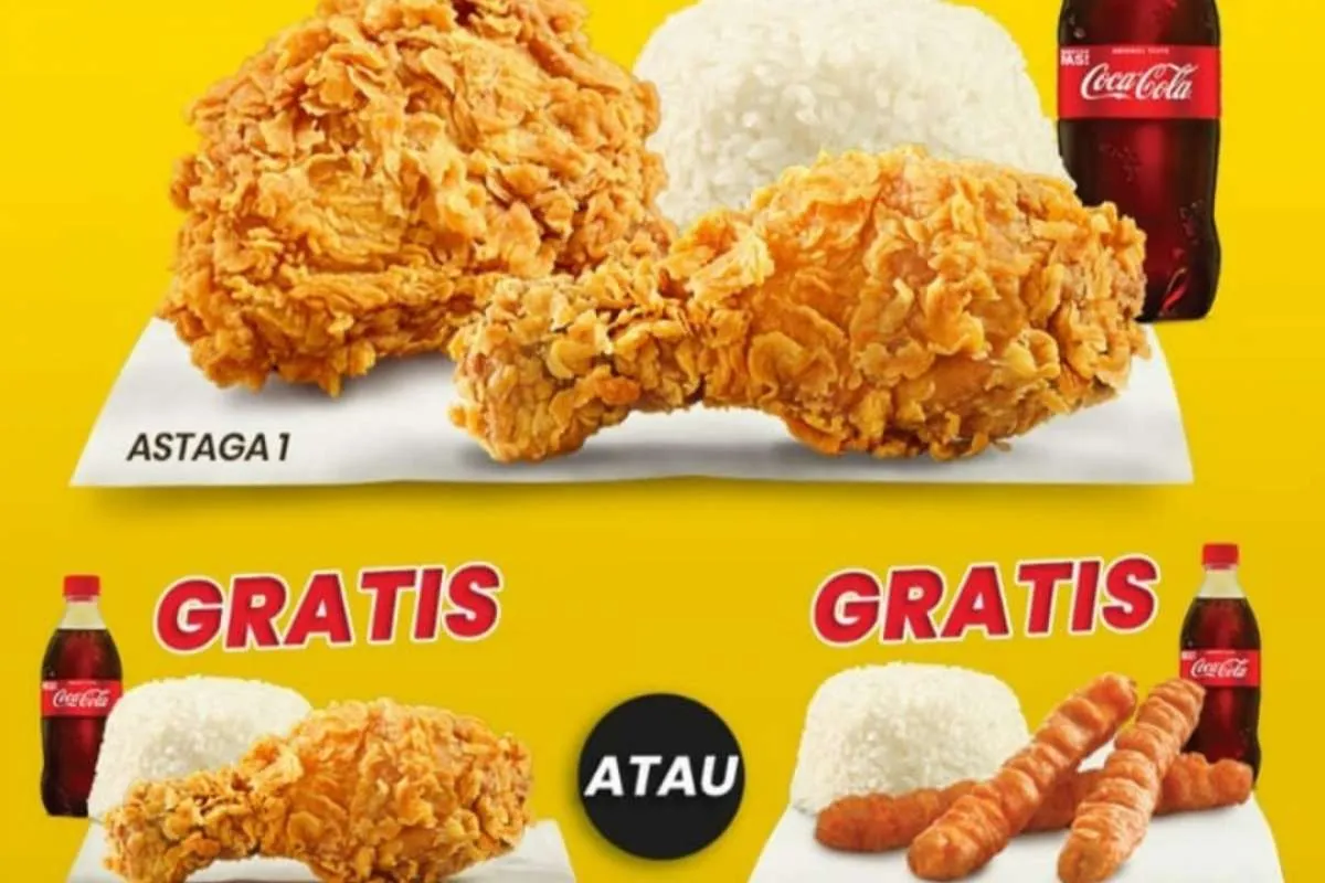 Promo CFC Akhir Pekan, Lebih Hemat Beli 1 Gratis 1 Menu Ayam Goreng