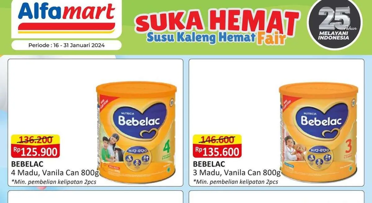 Promo Alfamart Susu Kaleng Hemat Terbaru di Januari 2024, Ada Promo Susu Murah Lainya