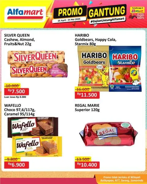 Promo Alfamart Gantung Periode 25 April-1 Mei 2025