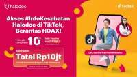 Lawan Hoaks Kesehatan, Halodoc dan TikTok Hadirkan Konten Edukasi InfoKesehatan