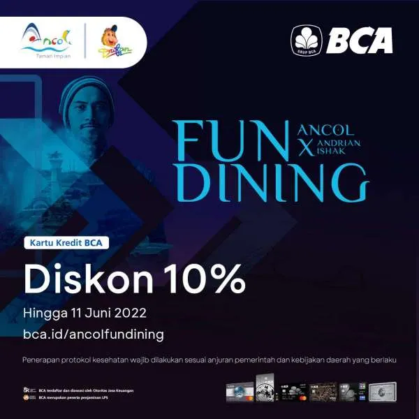 Promo Dufan Fun Dining Season 4, Dapatkan Diskon 10 dengan Kartu BCA