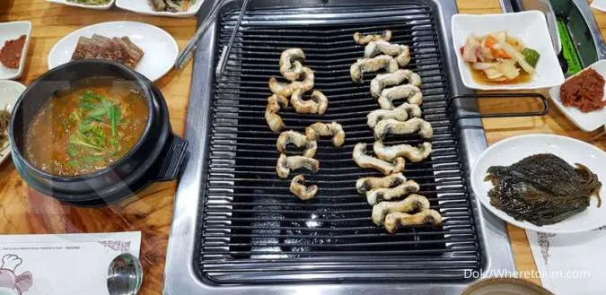 Belut panggang atau grilled eel