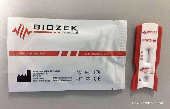 Diduga Bermasalah, Kimia Farma Menghentikan Sementara Distribusi Rapid Test Biozek