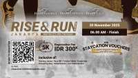 RISE & RUN Jakarta 2025: Run The City – Feel The Pulse
